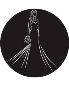 Bride Silhouette W/Bouquet