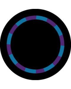 Purple/Teal Color Swirl