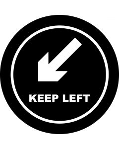 Keep Left Arrow