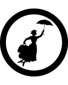 Mary Poppins Silhouette