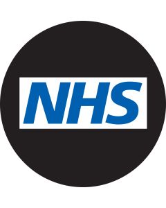 NHS Blue Text
