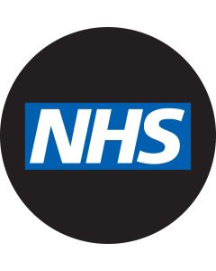 NHS Blue Rectangle
