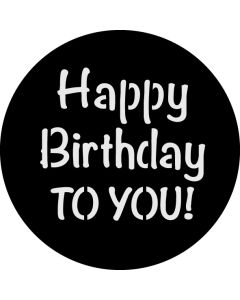 Happy Birthday To You